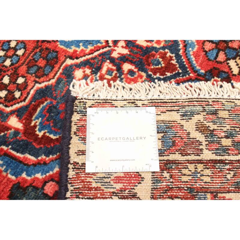 ECARPETGALLERY Hand-knotted Kayseri Red Wool Rug - 3'1 x 4'7