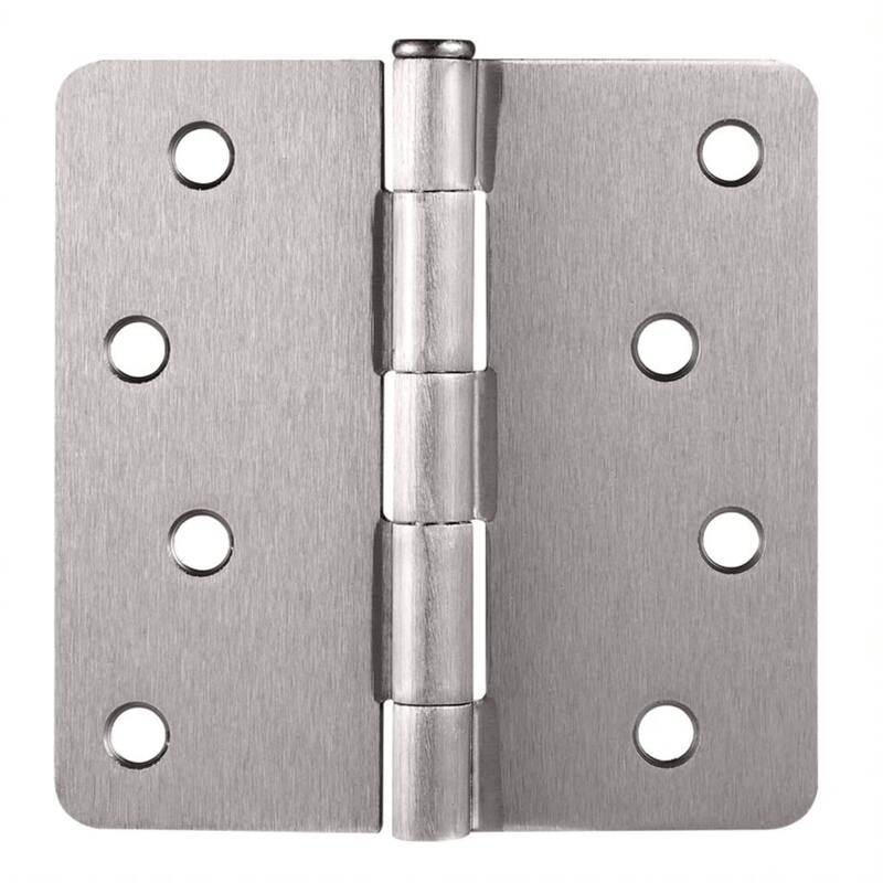 Design House 186023 4" x 4" Butt 1/4" Radius Corner Surface Mount Door