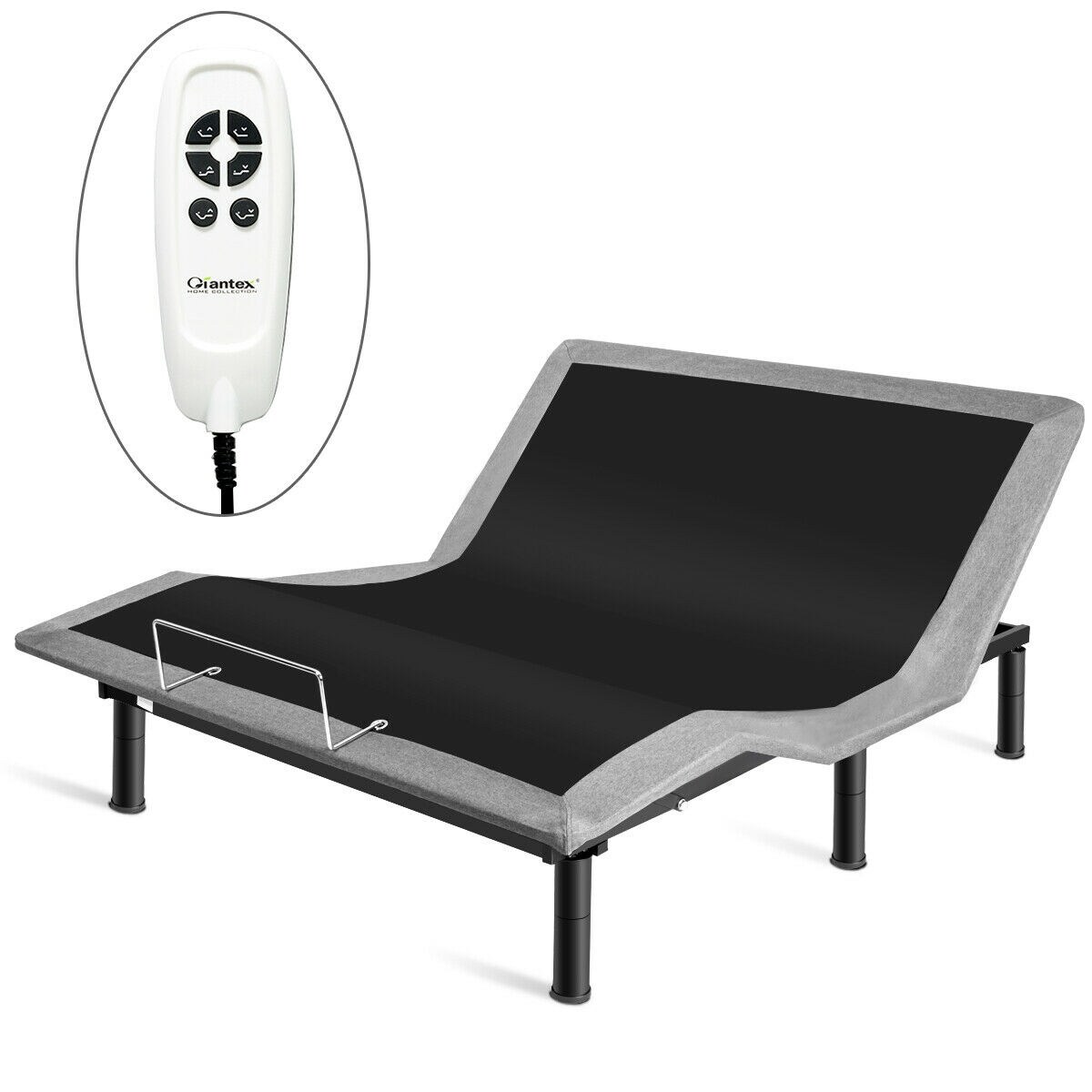 Giantex Adjustable Bed Base with Wireless Remote