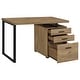 preview thumbnail 16 of 43, Brennan 47-inch 3-drawer Office Computer Desk