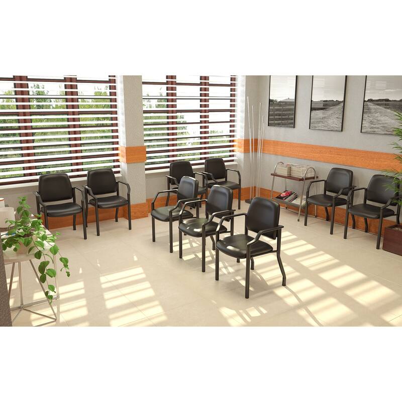 Boss Office Products Big and Tall Antimicrobial Guest Chair