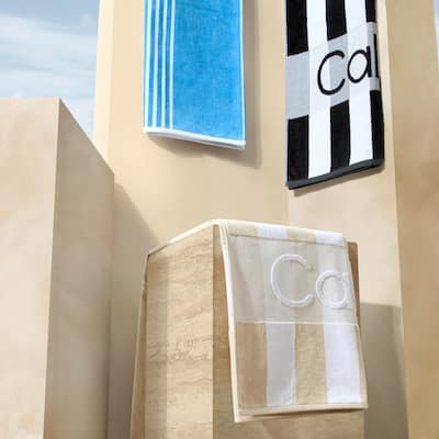 Calvin Klein 2 Piece Beach Towel Set - 2 Piece