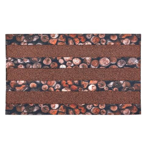 Pebble Coir Doormat, Amber