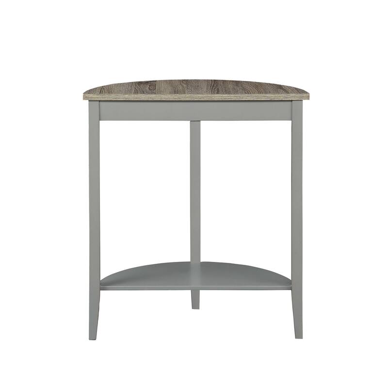Justino Console Table with Shlef - Oak