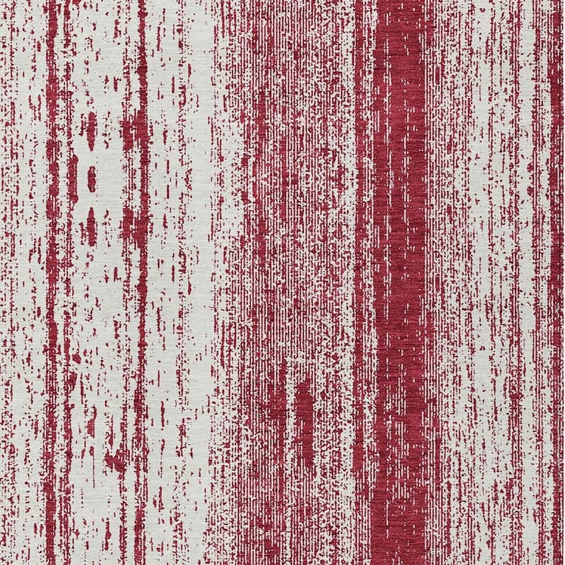 HomeRoots Striped Transitional Rectangle Outdoor Rug