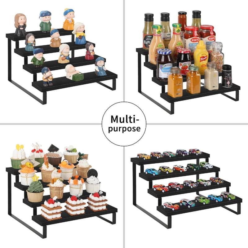 Wooden Display Riser Stand - 13.8 x 12 x 8.2 inches