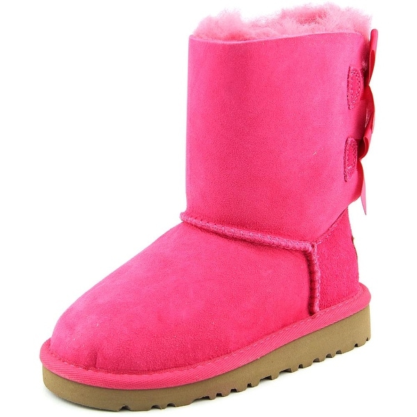 Ugg Australia Bailey Bow Round Toe Suede Winter Boot