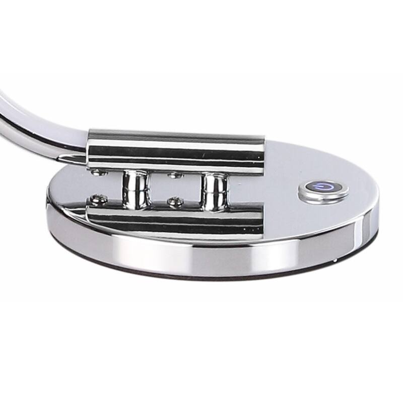Pilar 16" LED Integrated Task Lamp, Chrome by JONATHAN Y