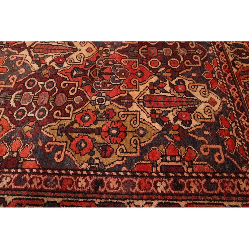 ECARPETGALLERY Hand-knotted Kayseri Vintage Red Wool Rug - 5'2 x 6'11