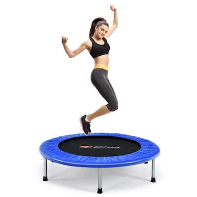 Goplus 38'' Mini Folding Trampoline Portable Recreational Fitness - See Details