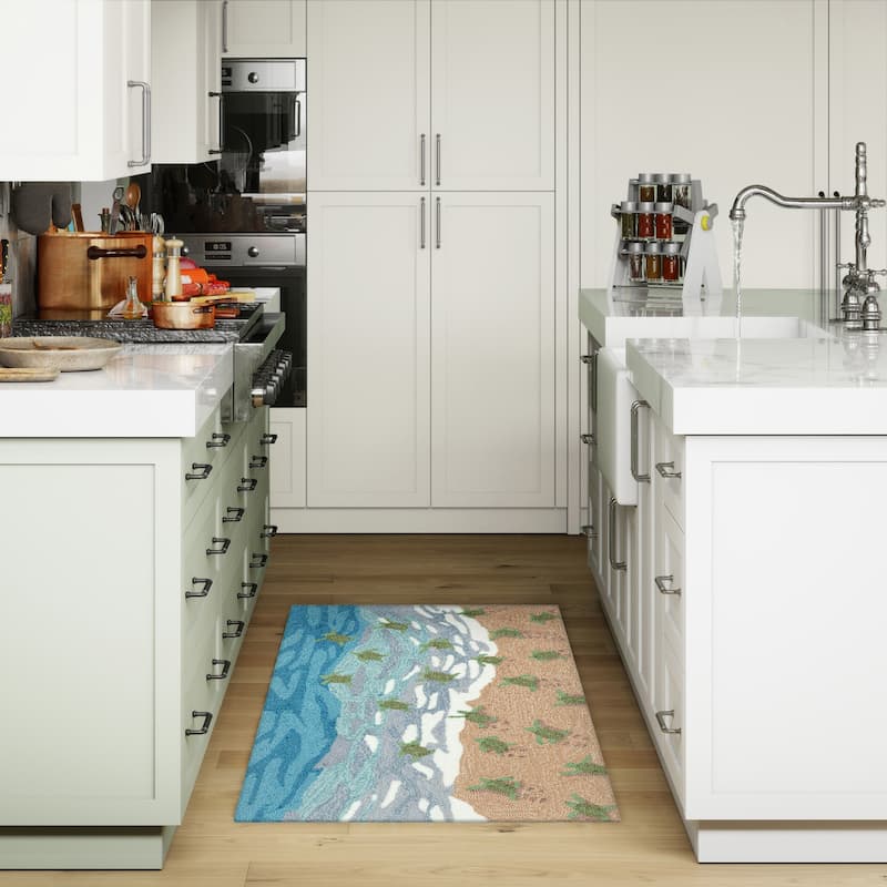 Liora Manne Frontporch Turtle Beach Indoor/Outdoor Area Rug