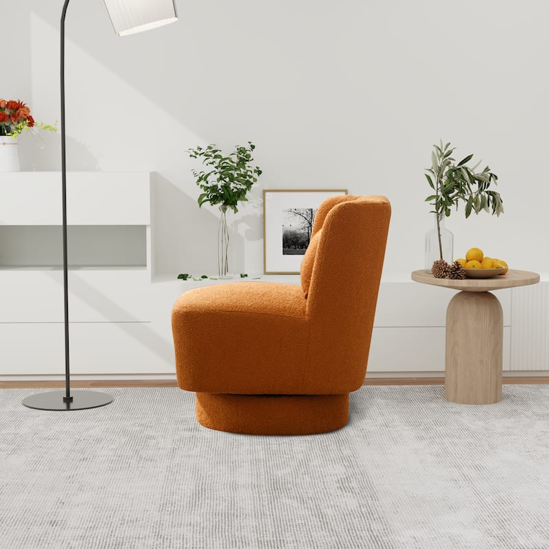 23.6"W Swivel Accent Chair for Living Room