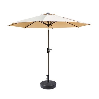 Holme 9-foot Patio Umbrella And Base Stand - Bed Bath & Beyond - 28992225