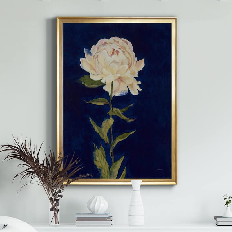 PRETTY AS A PEONY I Premium Framed Canvas - Ready to Hang