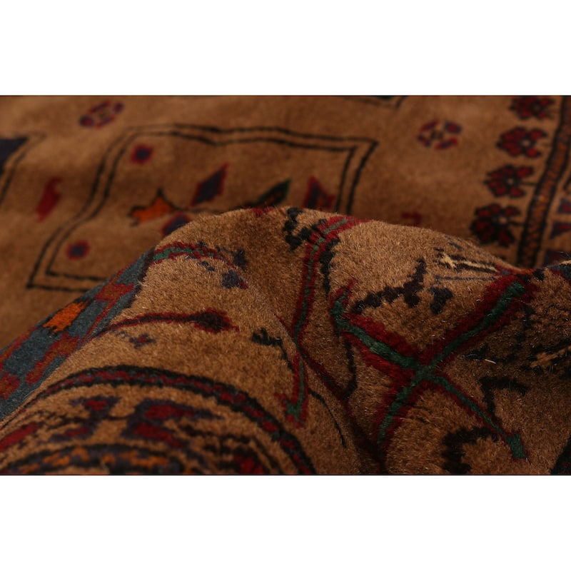 ECARPETGALLERY Hand-knotted Teimani Brown Wool Rug - 6'8 x 9'1