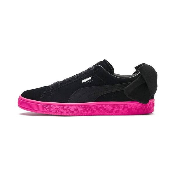 Shop Puma Women S Suede Bow Wn S Sneaker Overstock 28146435