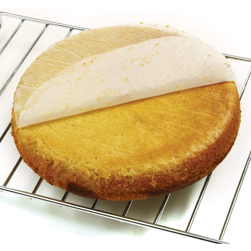 Norpro 9" Round Parchment Paper Cake Pizza Tart Baking Pan Liners - 25 Pack