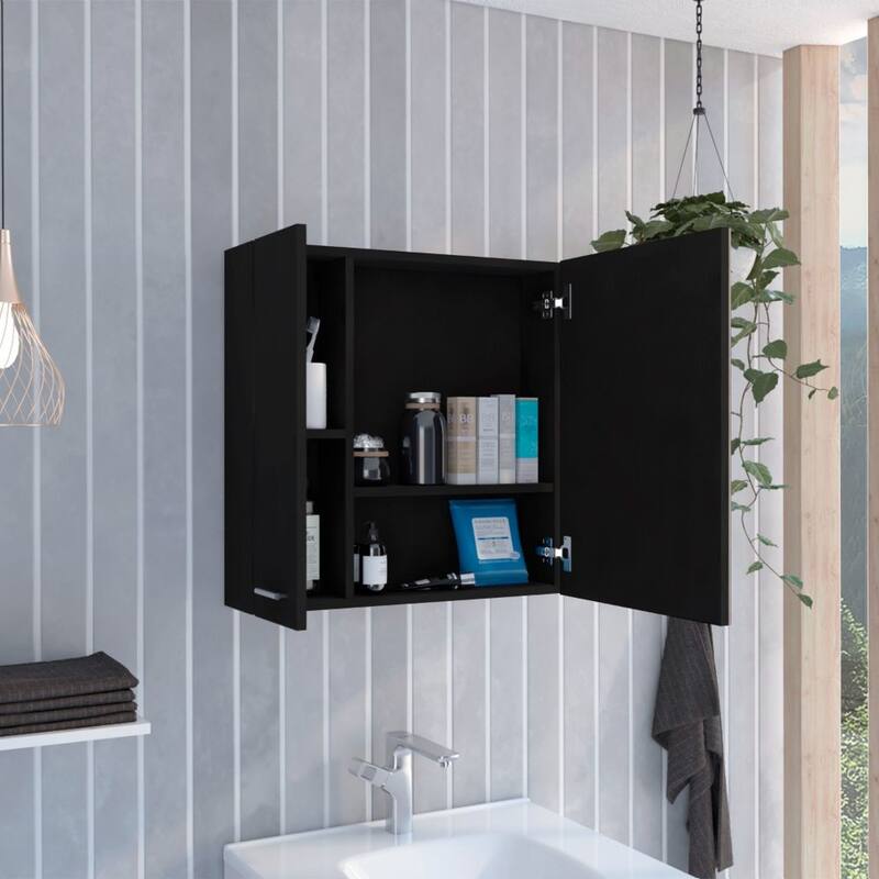 Crawford 4-Shelf Medicine Cabinet