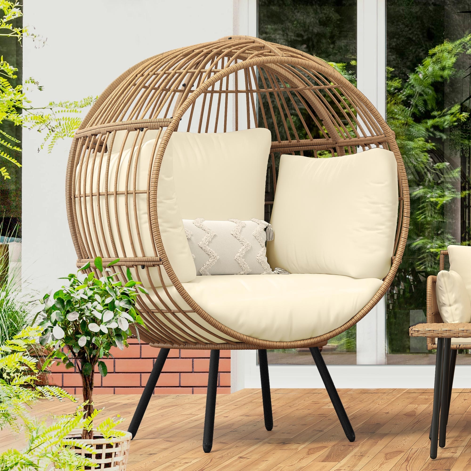 Walmart on sale basket chair