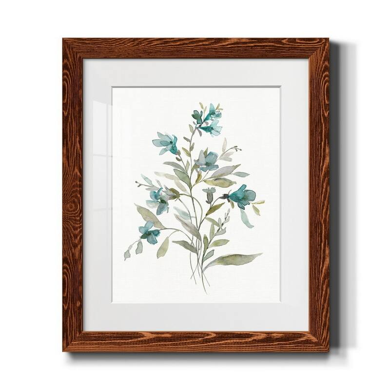 Linen Botanical III-Premium Framed Print - Ready to Hang