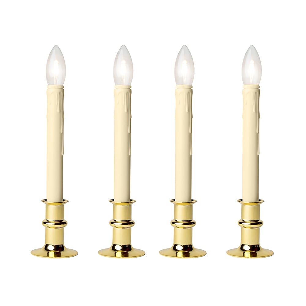 Battery Operated Bi-Directional LED Adjustable Candle 2-pack or 4-pack