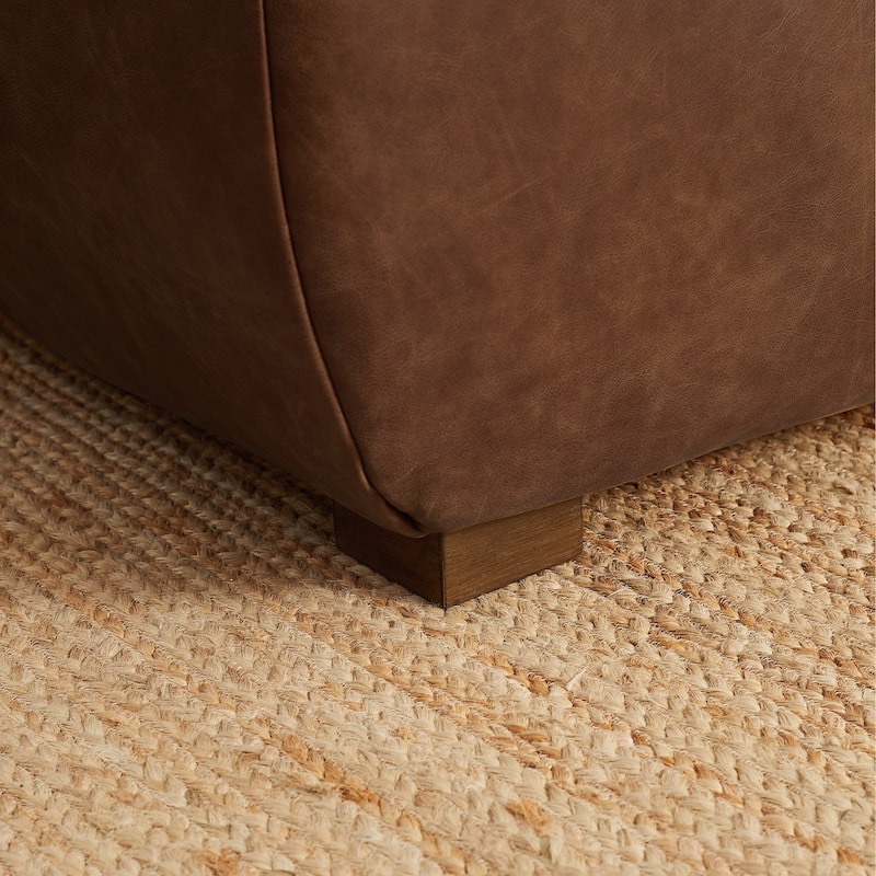 Luxury Genuine Leather Lounge Sofa Chair