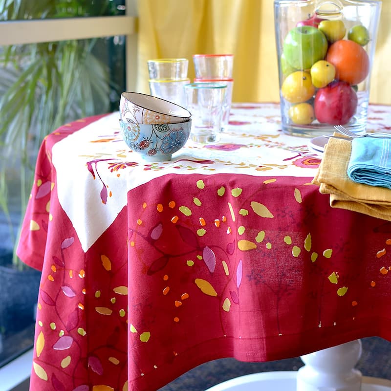 Couleur Nature Treetop Tablecloth - Multicolor