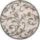 preview thumbnail 34 of 58, SAFAVIEH Amherst Orpha Modern Rug 7' Round - Ivory/Grey - Round