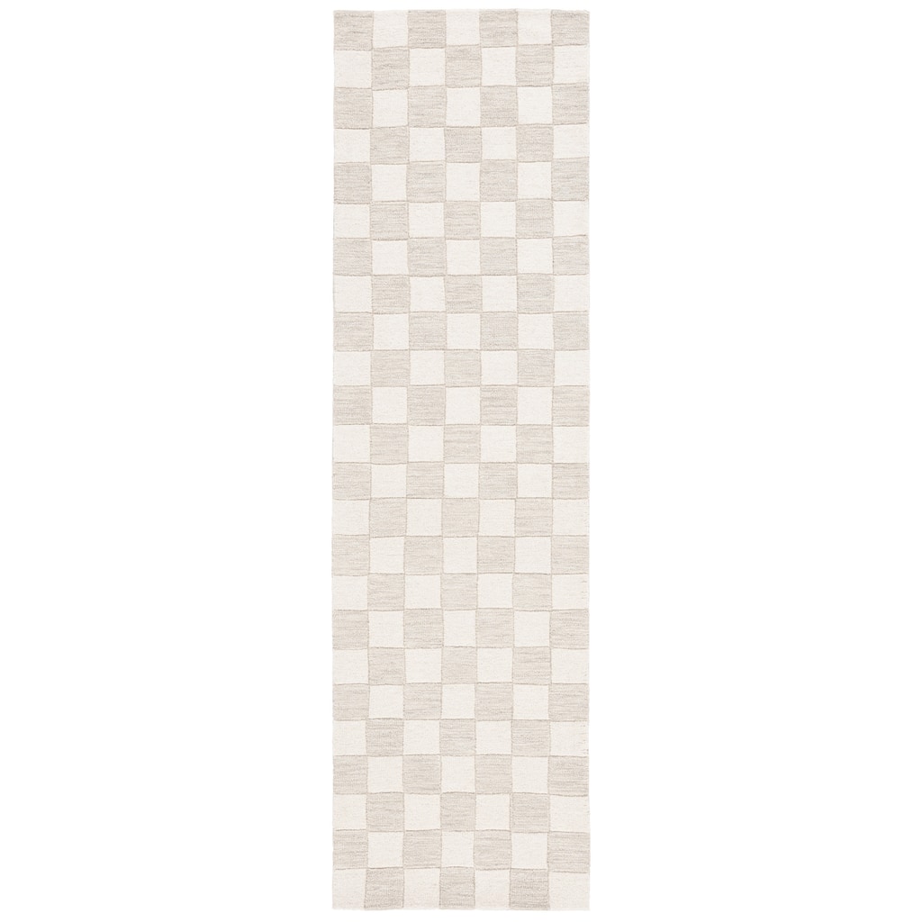SAFAVIEH, Handmade Martha Stewart Collection Berthild Checkered Wool Rug
