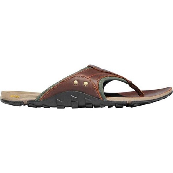 mens leather thong sandals