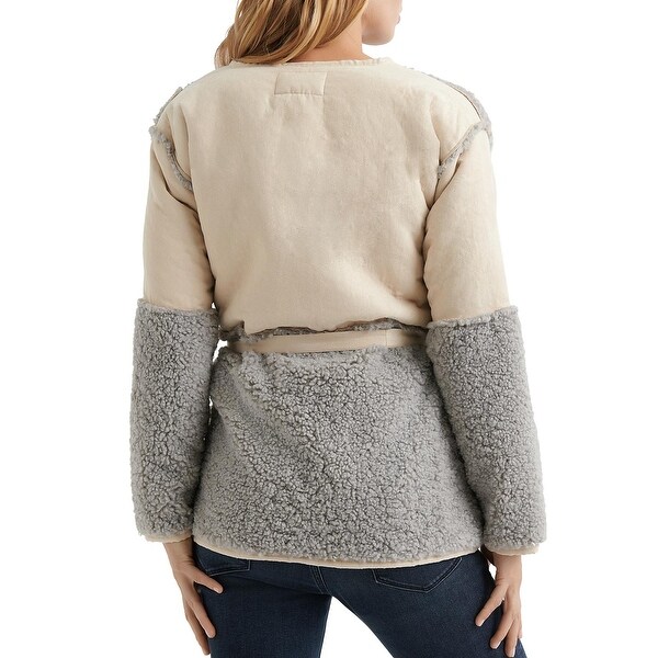sherpa wrap jacket