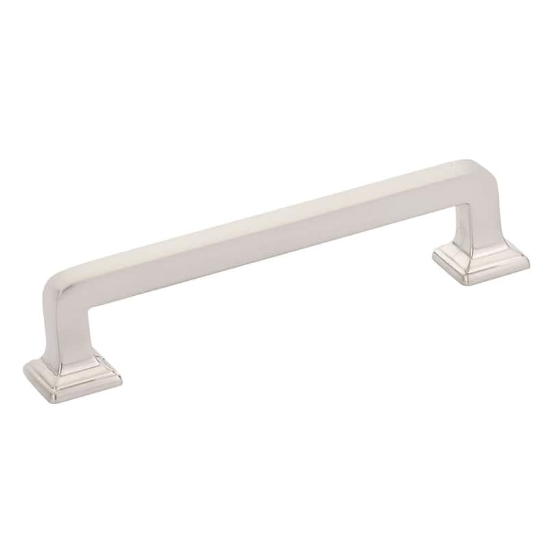 Schaub and Company Menlo Park 4" Center to Center Cabinet Handle - Brushed Nickel