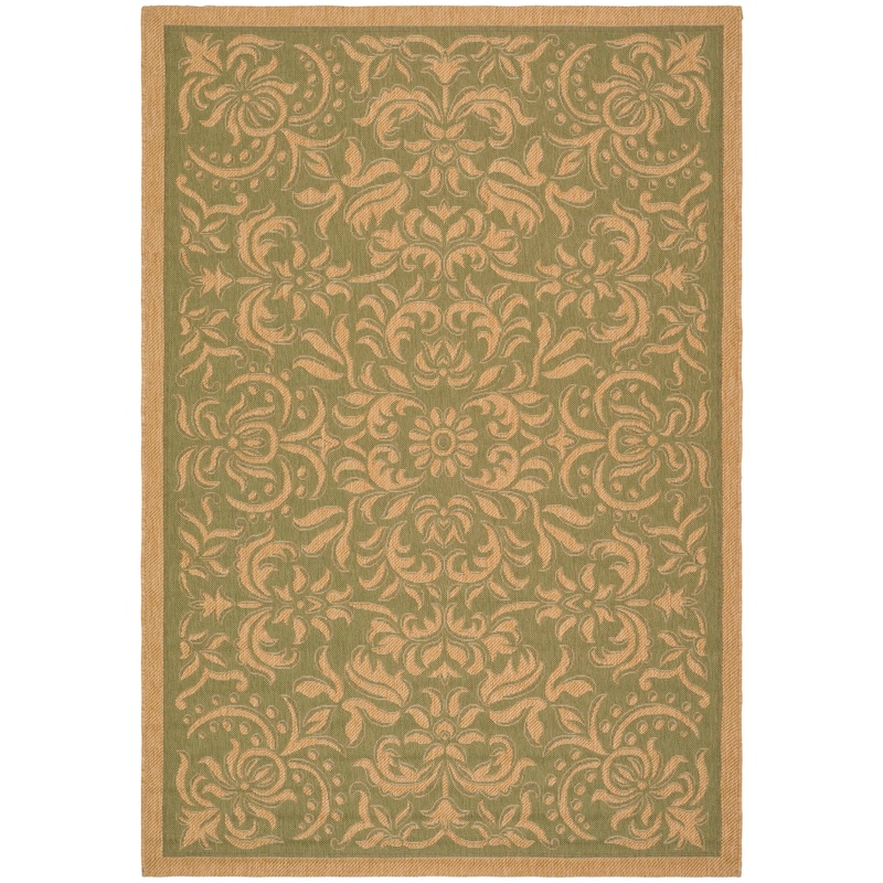 SAFAVIEH, Courtyard Orlanda Indoor/ Outdoor Waterproof Patio Backyard Rug