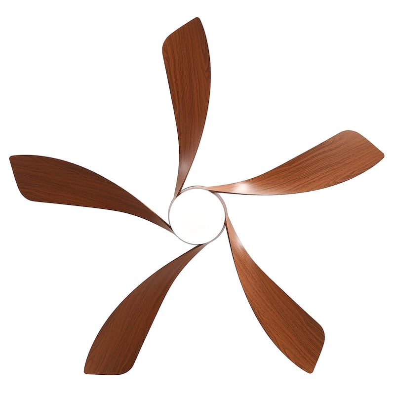 Sofucor 52"Smart,Ceiling Fans with Lights and Remote, Compatible with Alexa/Google/App, 3-Color Light 6-Speed Timing