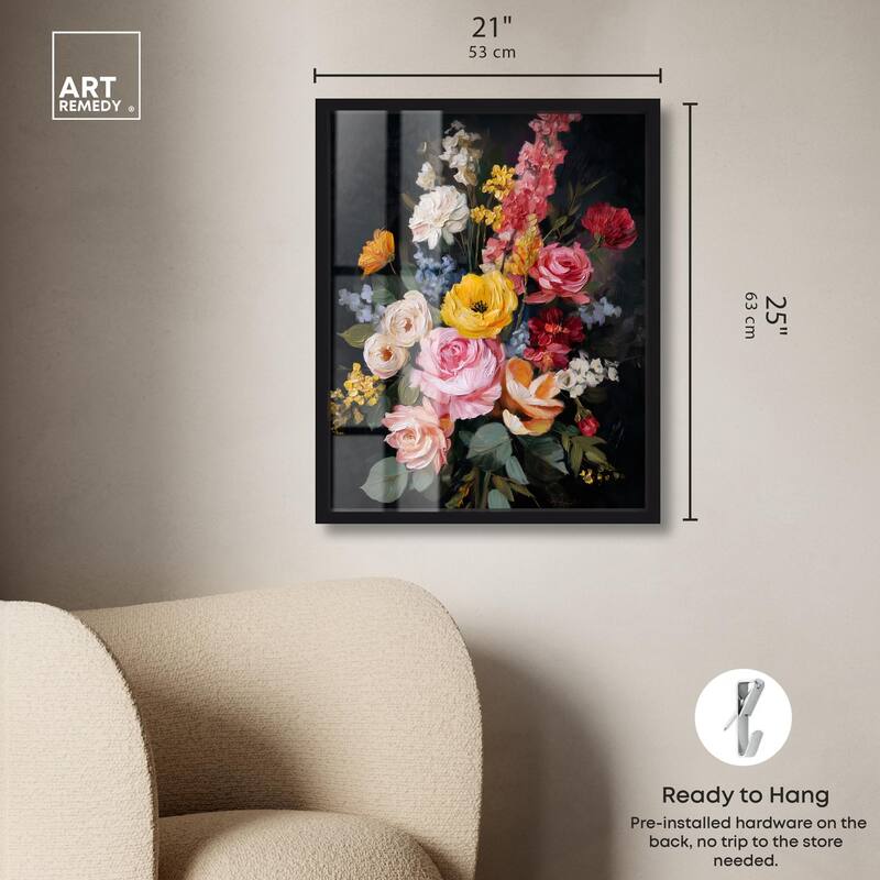 Garden Richness II Shadowbox by Art Remedy