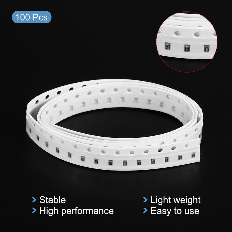 100x 0603 Chip Resistor 1K Ohm 1/10W Surface Mount Device SMT Resistor