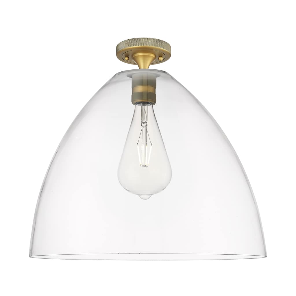 Innovations Lighting Downtown Urban - Crown Point - 1 Light 16" Bristol Flush Mount