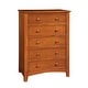 preview thumbnail 6 of 6, Hae Traditional Solid Wood 5-Drawer Chest by Furniture of America