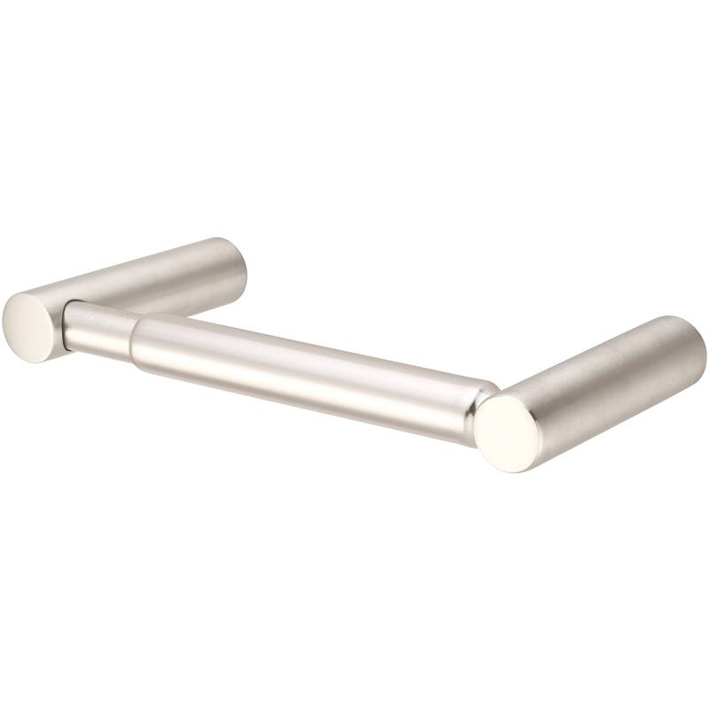Olympia Faucets H-1015 i2 Wall Mounted Spring Bar Toilet Paper Holder - Brushed Nickel