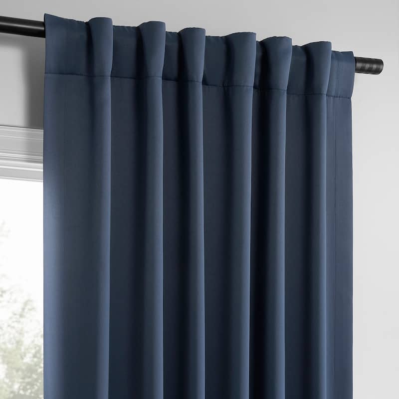 Exclusive Fabrics Room Darkening Curtains for Bedroom & Living Room Curtains - Window Drapes (2 Panels).