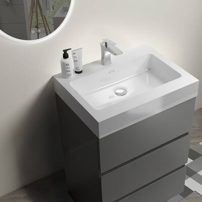 Vanity with Sink Storage