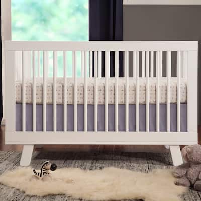 Babyletto Hudson 3-in-1 Convertible Crib w/ Toddler Bed Conversion Kit