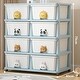 preview thumbnail 3 of 8, Drawer Storage Rack-8 drawers-4 layer,Flexible Mobility With Wheels,Wardrobe Storage Organization, Storage Rack