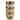 14.25" Tall Polyresin Decorative Vase "Mystic Owl", Golden finish