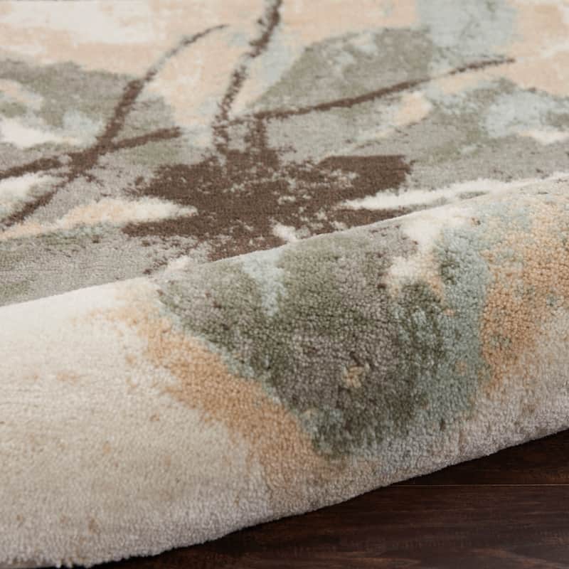 Nourison Euphoria Abstract Floral Area Rug