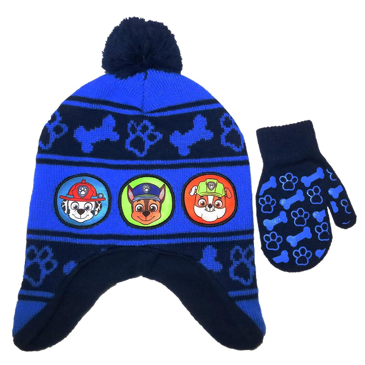 Shop Nickelodeon Toddler Paw Patrol Hat And Matching Mitten Set
