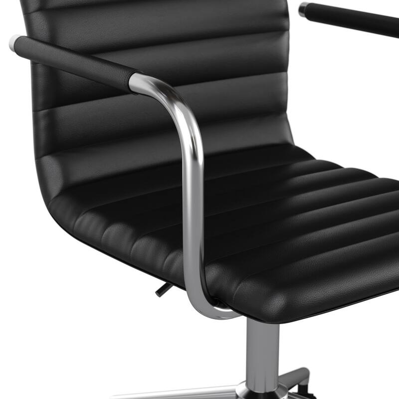 Martha Stewart Upholstered Swivel Office Chair