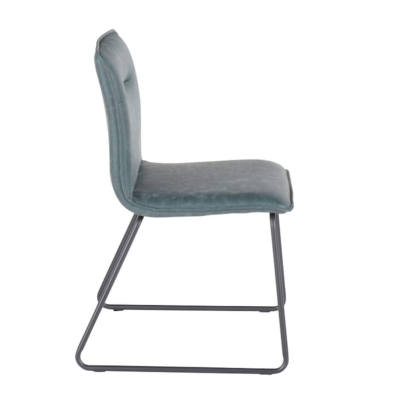 Carbon Loft Lyonne Industrial Dining Chair (Set of 2) - N/A