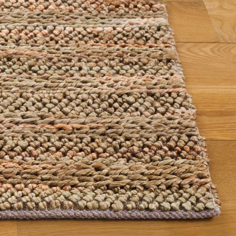 SAFAVIEH Natural Fiber Couture Sergia Modern Jute Rug