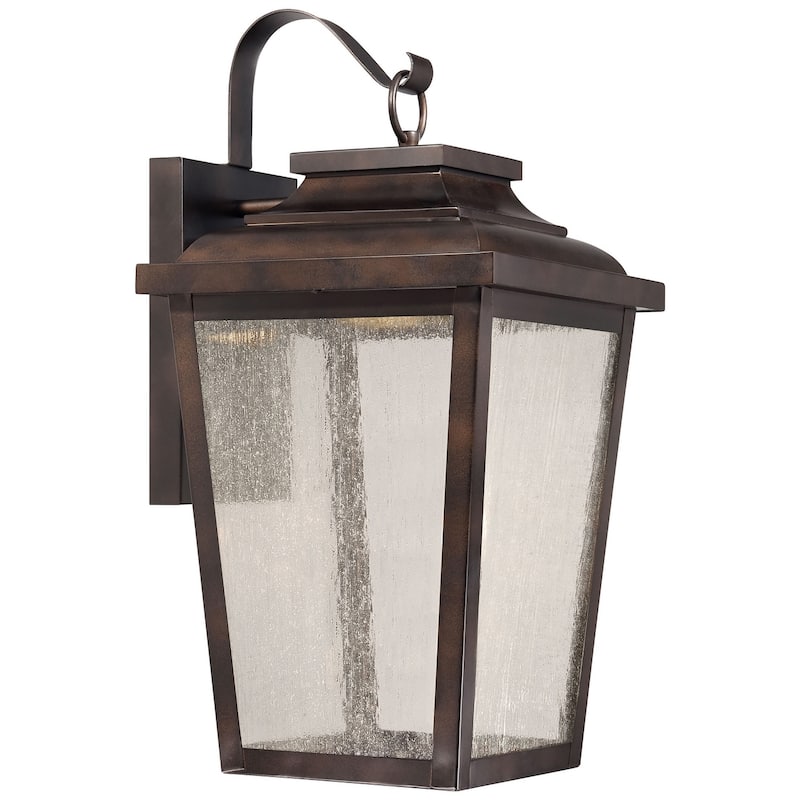 The Great Outdoors Irvington Manor Single Light 20-3/4" High - Chelesa Bronze